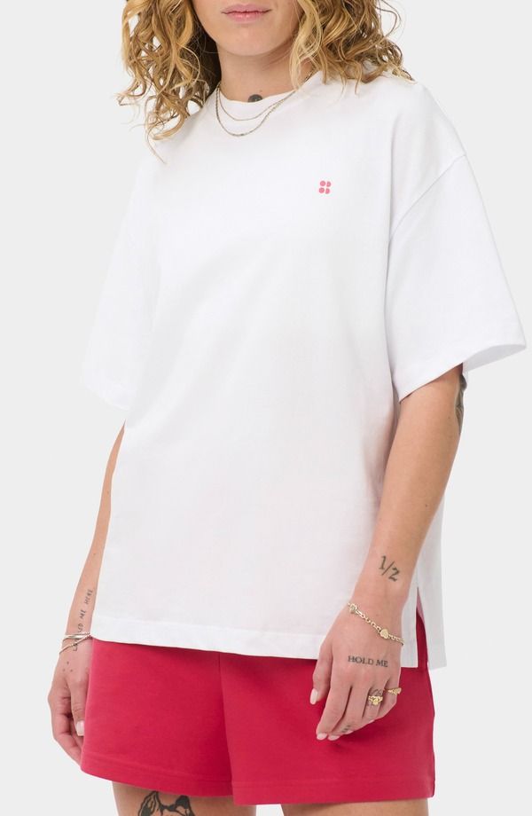 スウェッティベティ レディース トップス Tシャツ グラフィック Sweaty Betty Holiday Graphic TShirt WHITEQUIPMENT PRINT ホワイト
