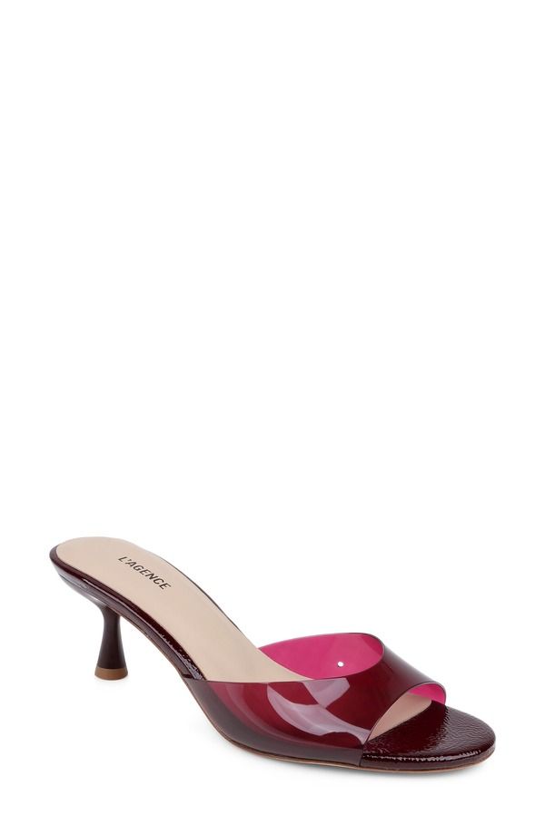 ラジャンス レディース シューズ ヒール サンダル LAGENCEsther Slide Sandal Women WINE ワイン 55,990円