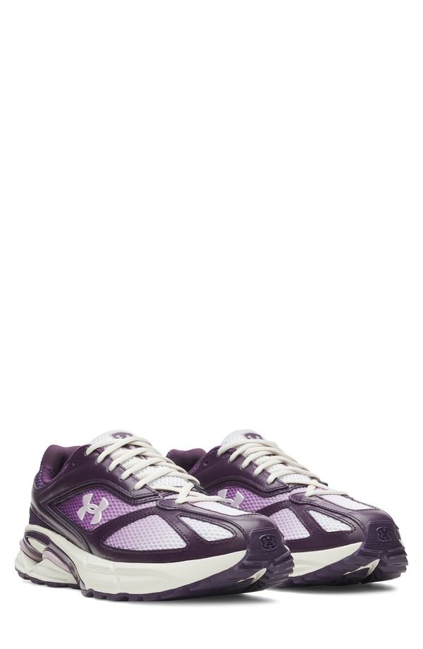 アンダーアーマー レディース シューズ スニーカー Under Armour Gender Inclusive UApparition Sneaker Unisex PURPLE パープル