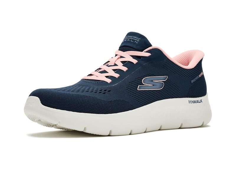 スケッチャーズ レディース シューズ スニーカー SKECHERS Performance Go Walk Flex Azriel Hands Free SlipIns NavyPink ネイビー