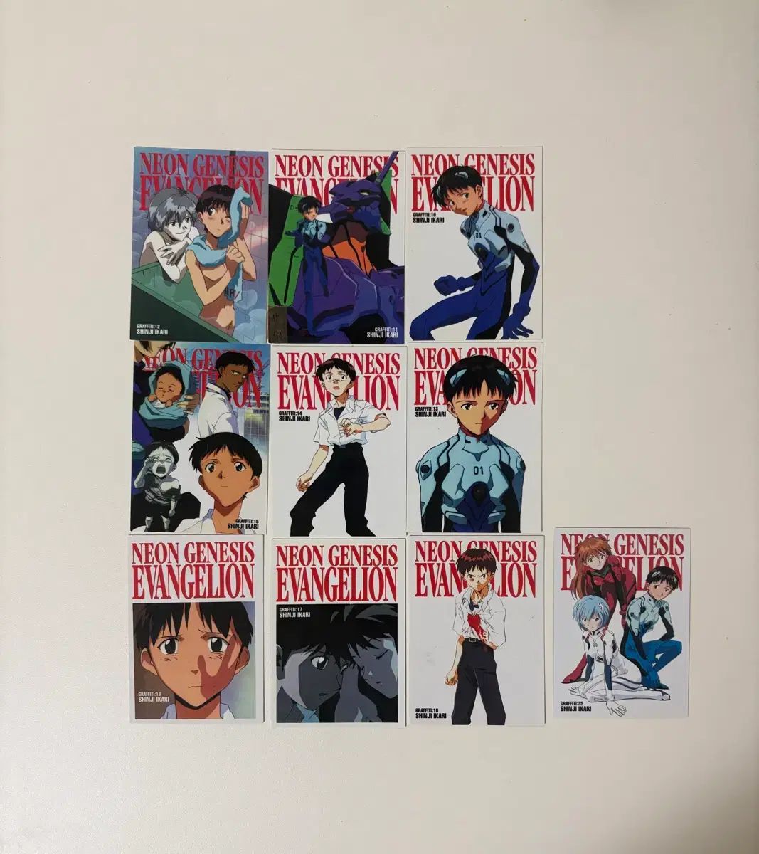 エヴァンゲリオン EVA 碇 シンジ グラフィティ コンプリート カード まとめ