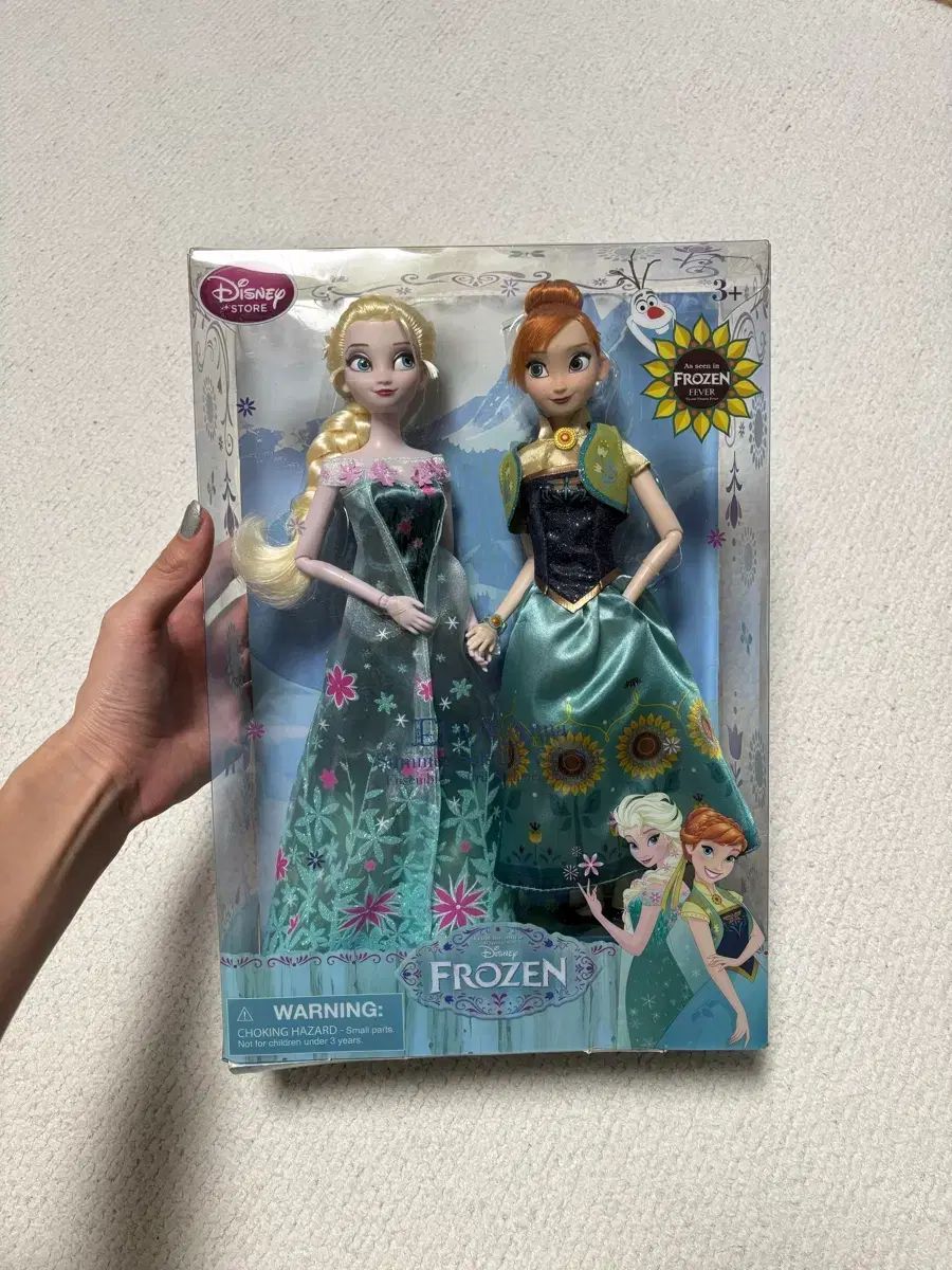 アナと雪の女王 アナ エルサ Frozen Fever Summer Solstice ディズニーストア限定モデル