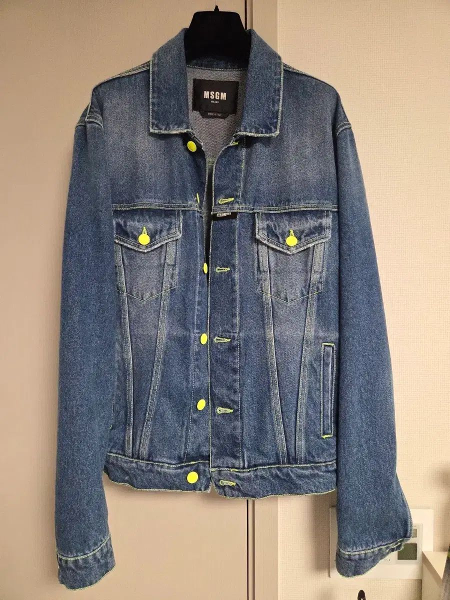 (カン・ダニエル(KANG DANIEL) 着用) MSGM エムエスジーエム デニム ジャケット