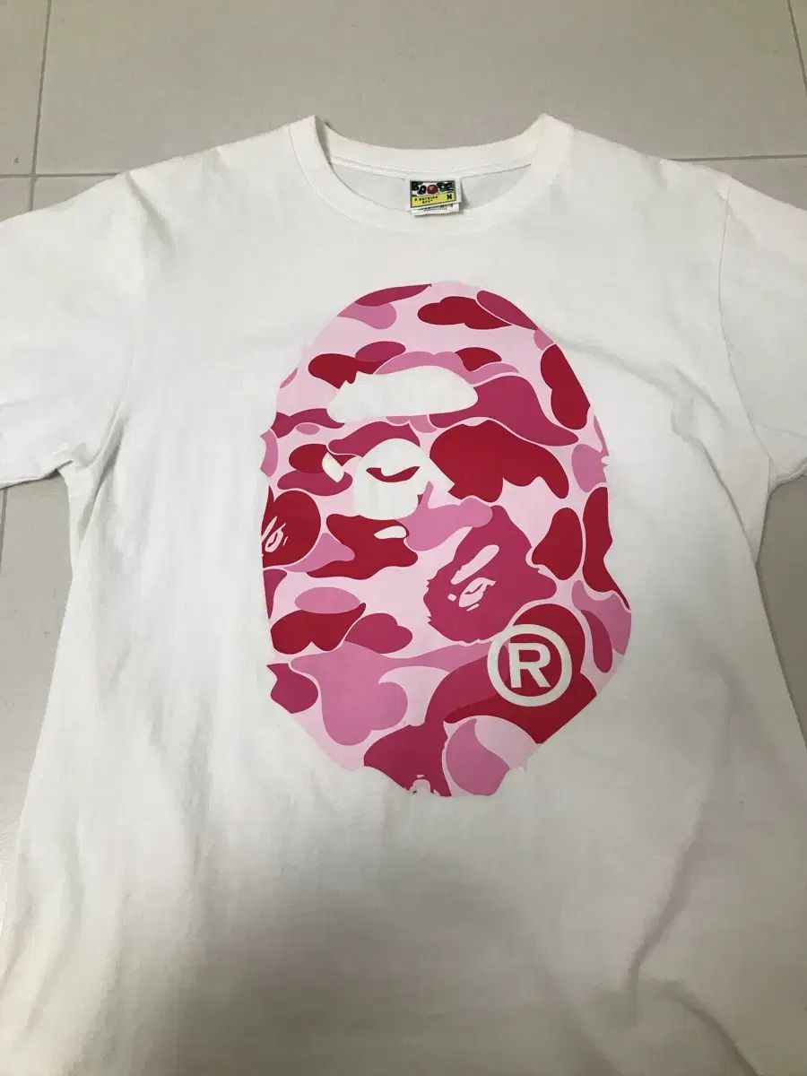 A BATHING APE アベイシングエイプ カモフラ 半袖Tシャツ M