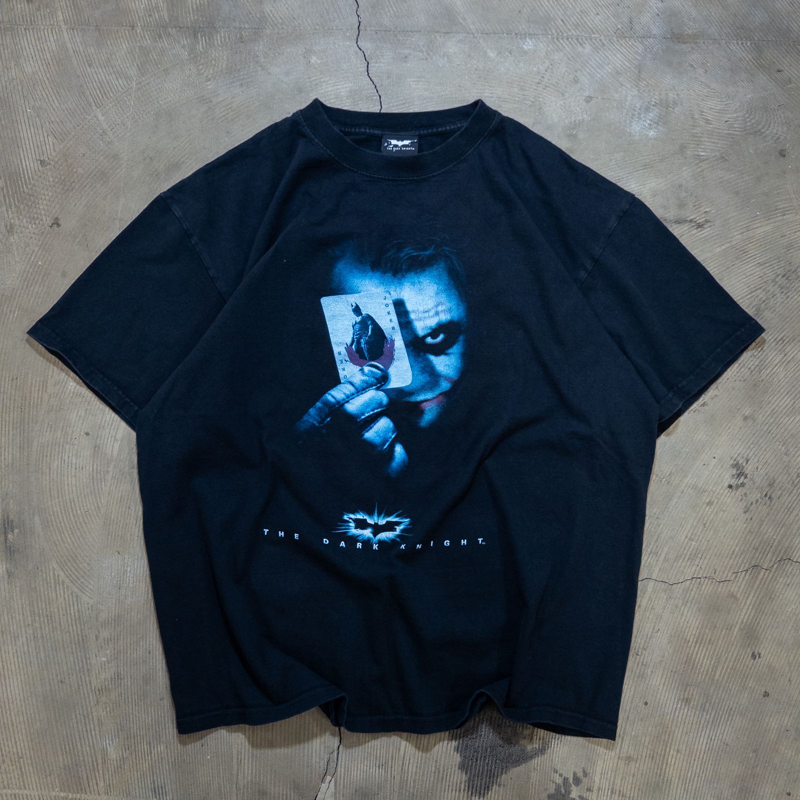 古着 00年代 The Dark Night Tシャツ ムービーT The Dark Night JOKER ジョーカー メンズL
