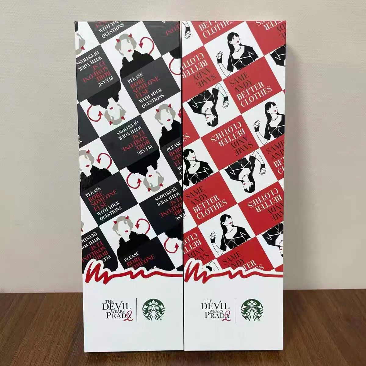 Starbucks × プラダを着た悪魔2 THE DEVIL WEARS PRADA 2