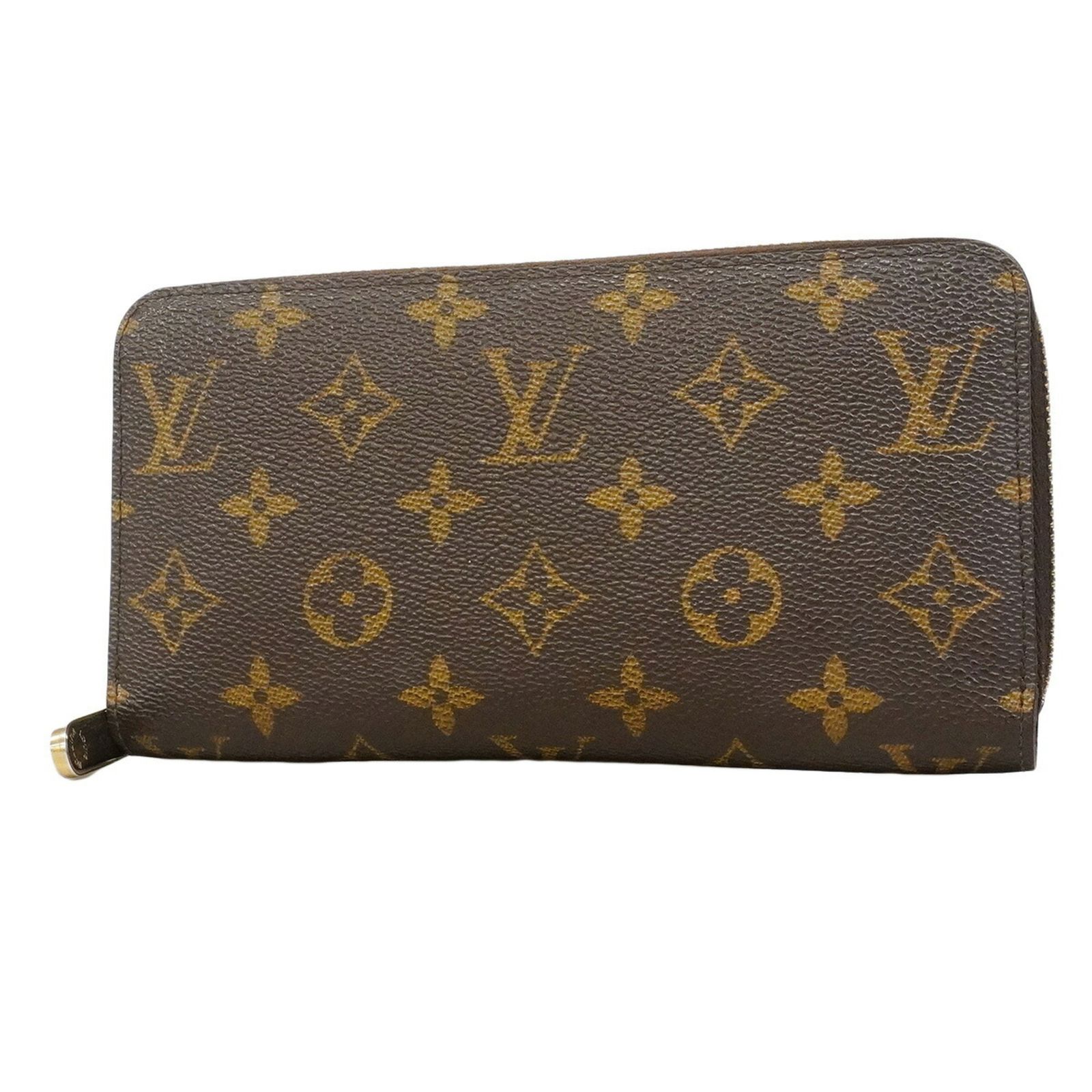 ルイ・ヴィトン(Louis Vuitton) ルイ・ヴィトン 長財布 モノグラム ジッピーウォレット M42616 ブラウンメンズ レディース