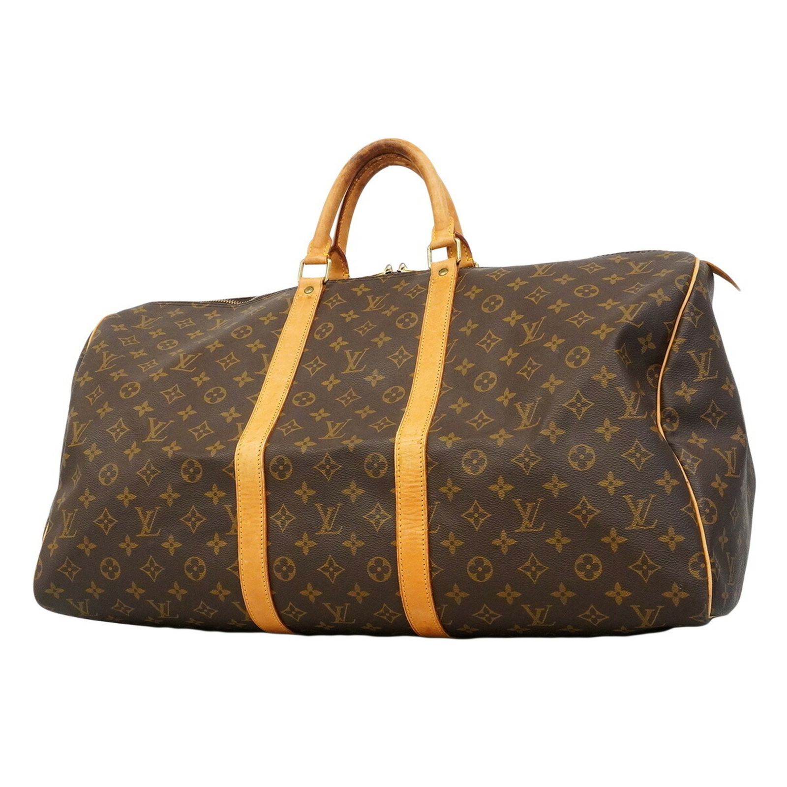 ルイ・ヴィトン(Louis Vuitton) ルイ・ヴィトン バッグ・ボストンバッグ モノグラム キーポル55 M41424 ブラウンメンズ レディース