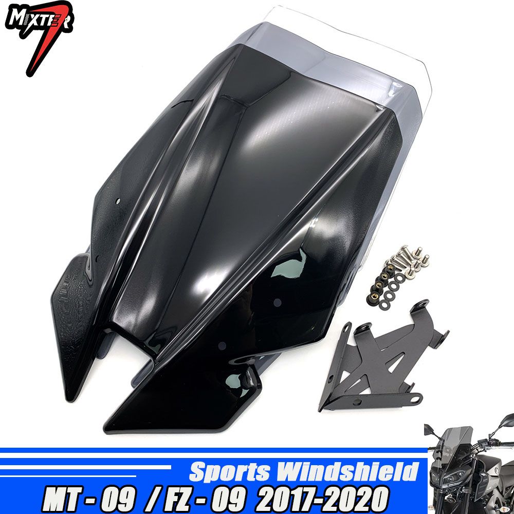 ヤマハ MT-09 2017-2020 用 フロントガラスウインドスクリーン 6,873円