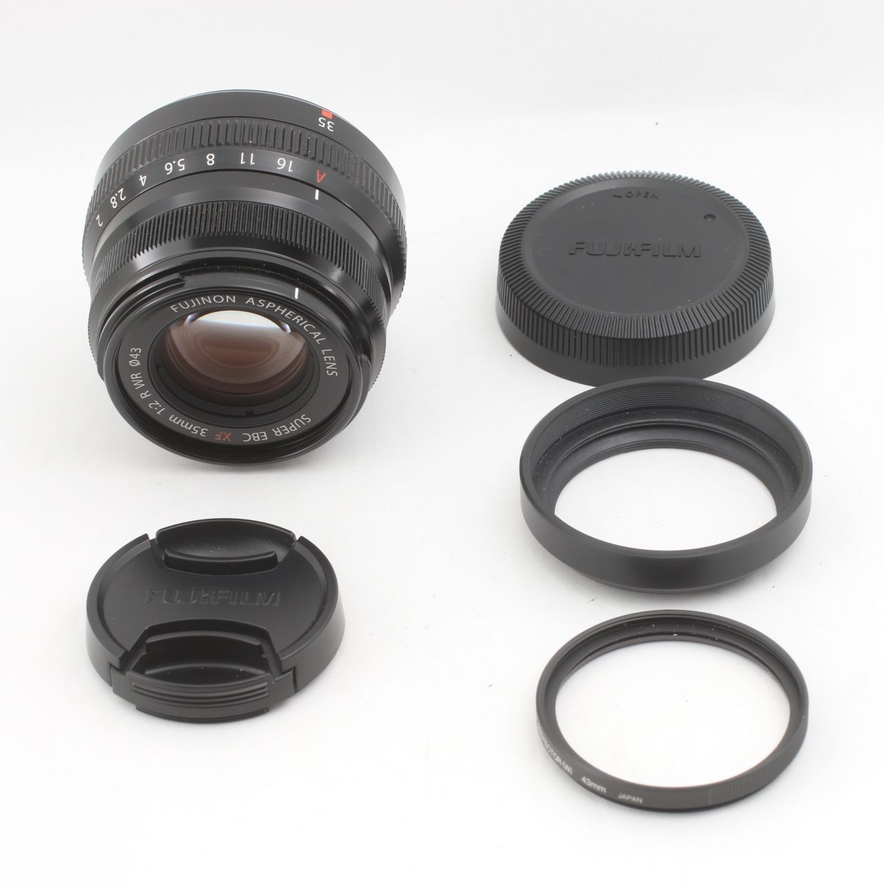 FUJIFILM XF35mm F2 R WR ブラック レンズ 富士フイルムXマウント 動作確認済 富士フイルム #S00130