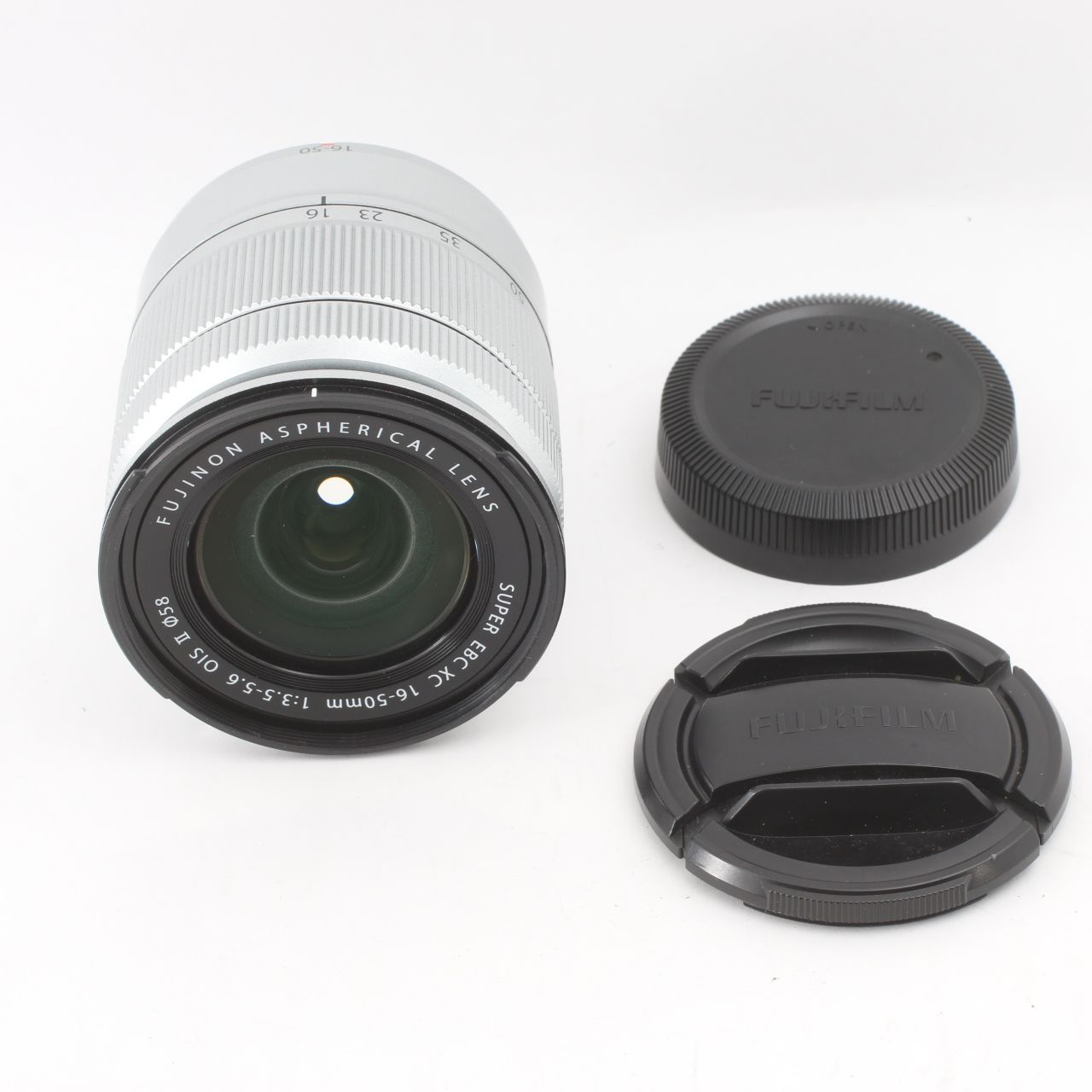 FUJIFILM XC16-50mm F3.5-5.6 OIS II シルバー ズームレンズ 富士フイルムXマウント 動作確認済 富士フイルム #S00169