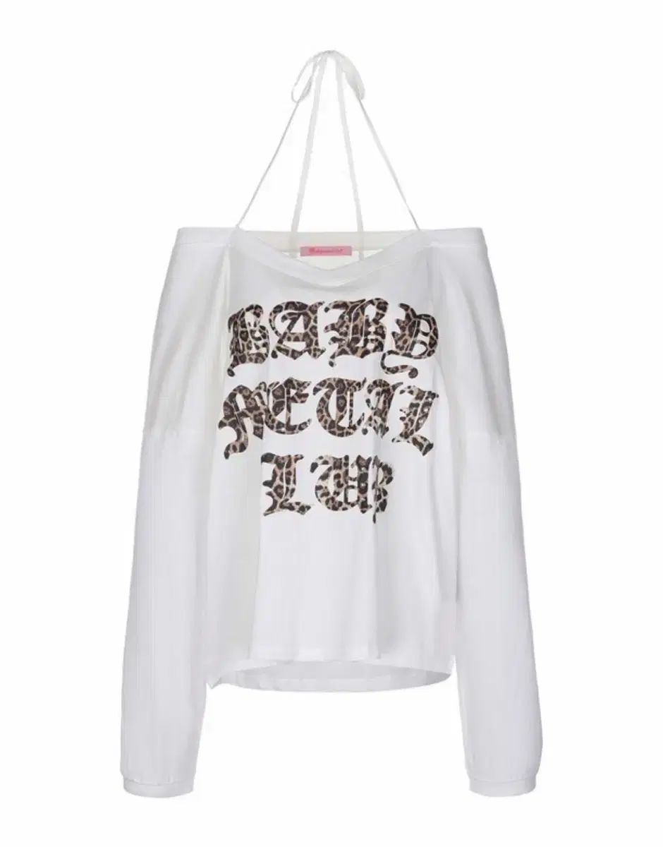 Babymetalclub ヒョウ柄シャーリングTシャツ 白 ベイビーメタルクラブ 12,629円