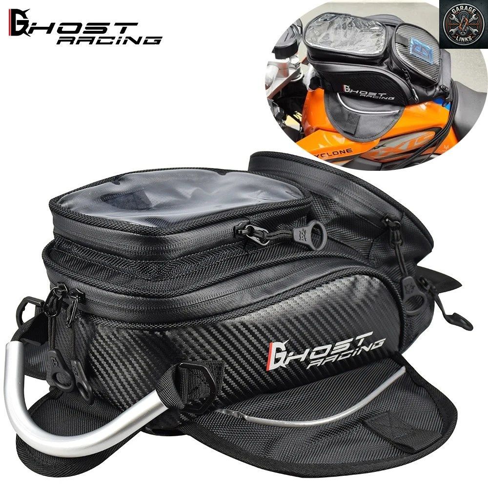 MOTORCYCLE MAGNET BAG TOUCH SCREEN NAVIGATION FUEL TANK WATERPROOF LOCOMOTIVE REAR SEAT BAG RIDER MOTORBIKE EQUIPMENTS 6,701円