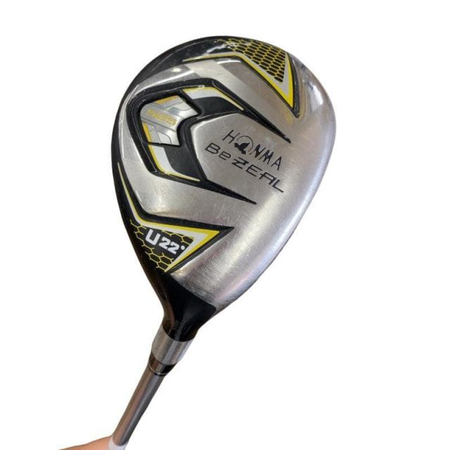【中古】 本間ゴルフ Be ZEAL 525 22° ユーティリティ UT VIZARD for Be ZEAL(ユーティリティ) (フレックスS) メンズ 男性用 右利き 右用 Cランク ゴルフクラブ
