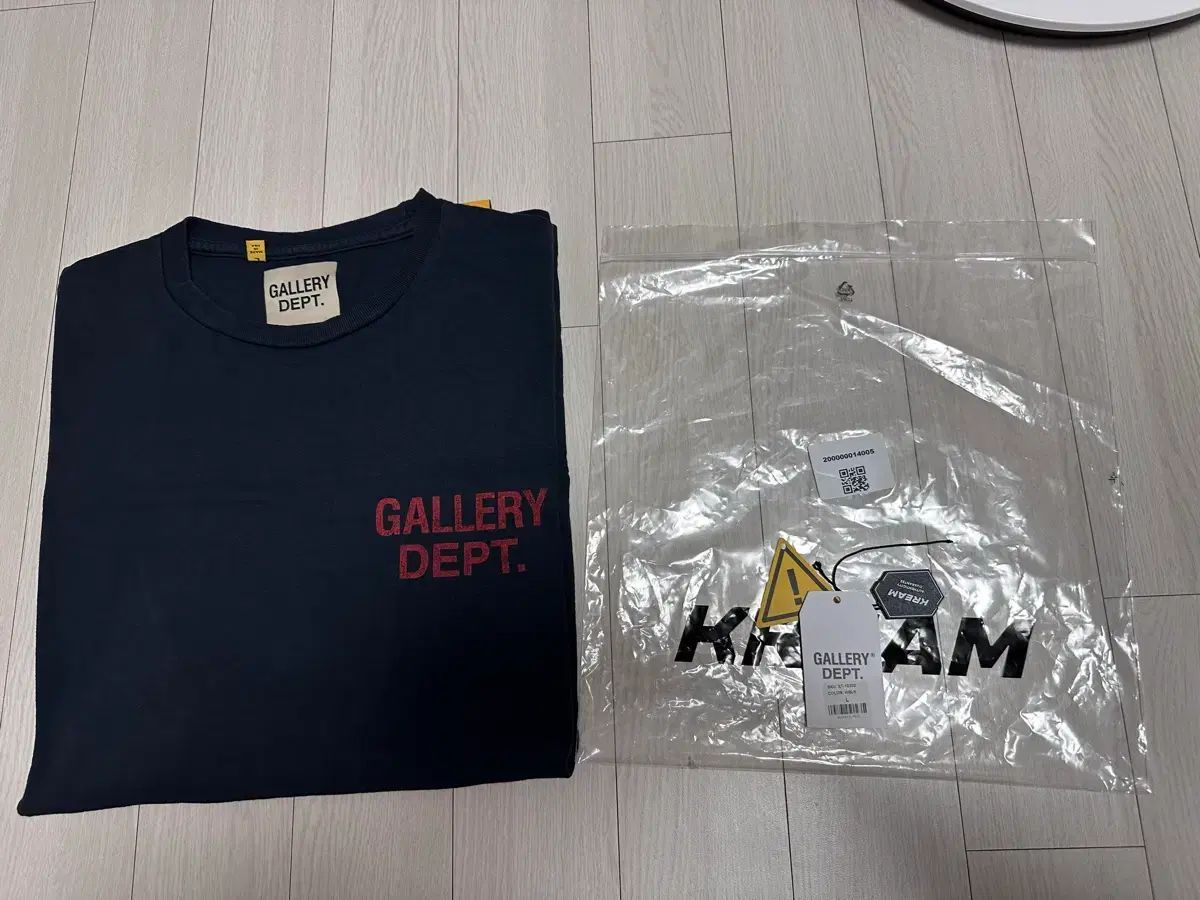 GALLERY DEPT.(ギャラリーデプト) 25fw ブラック Souvenir Official(スーベニアオフィシャル) 半袖 Tシャツ サイズ L 出品