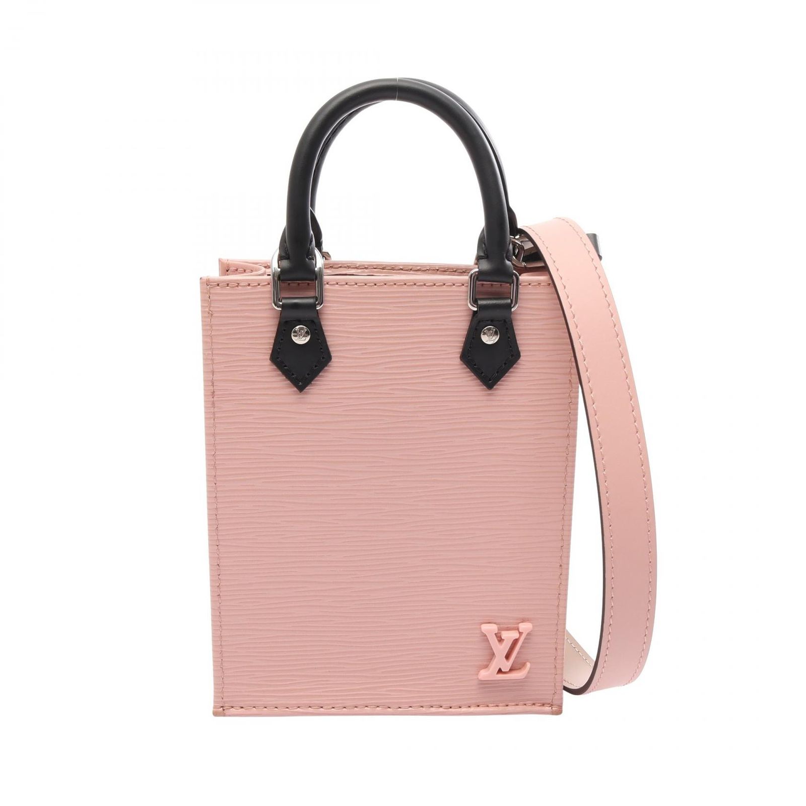 ルイ・ヴィトン LOUIS VUITTON ハンドバッグ プティット サックプラ 2WAY M69575 ローズバレリーナ レザー プティット・サックプラ レディース Used A 81,290円