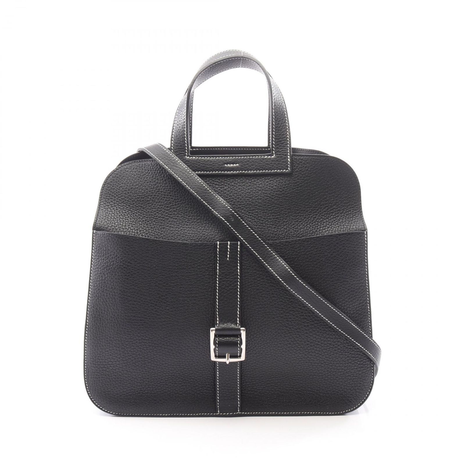 エルメス HERMES ハンドバッグ アルザン31 2WAY 070428CK ブラック その他 アルザン31 ブラック レディース Used A