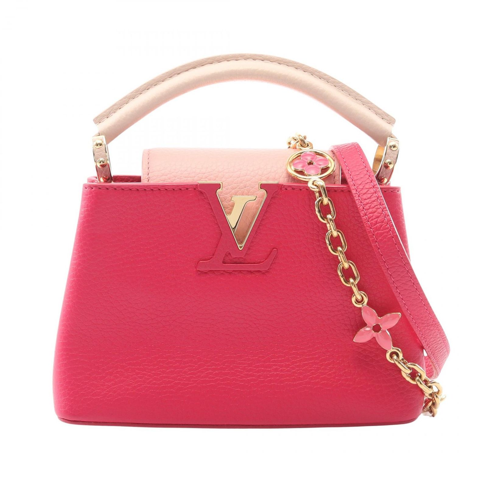 ルイ・ヴィトン LOUIS VUITTON ハンドバッグ カプシーヌMINI 2WAY M20845 ピンク その他 カプシーヌMINI レディース Used A
