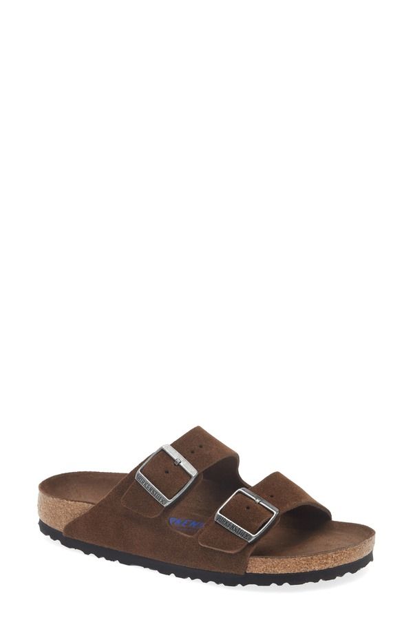 ビルケンシュトック レディース シューズ サンダル Birkenstock Arizona Soft Footbed Slide Sandal Carafe Suede 33,670円