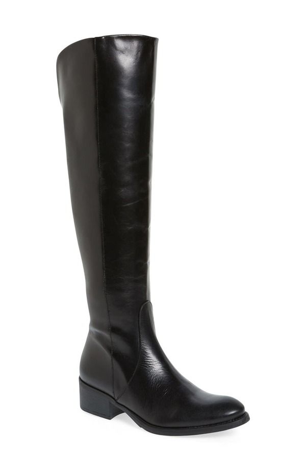 トニーポンズ レディース シューズ ブーツ・レインブーツ トール Toni Pons Tallin OverTheKnee Riding Boot Black Leather ブラック