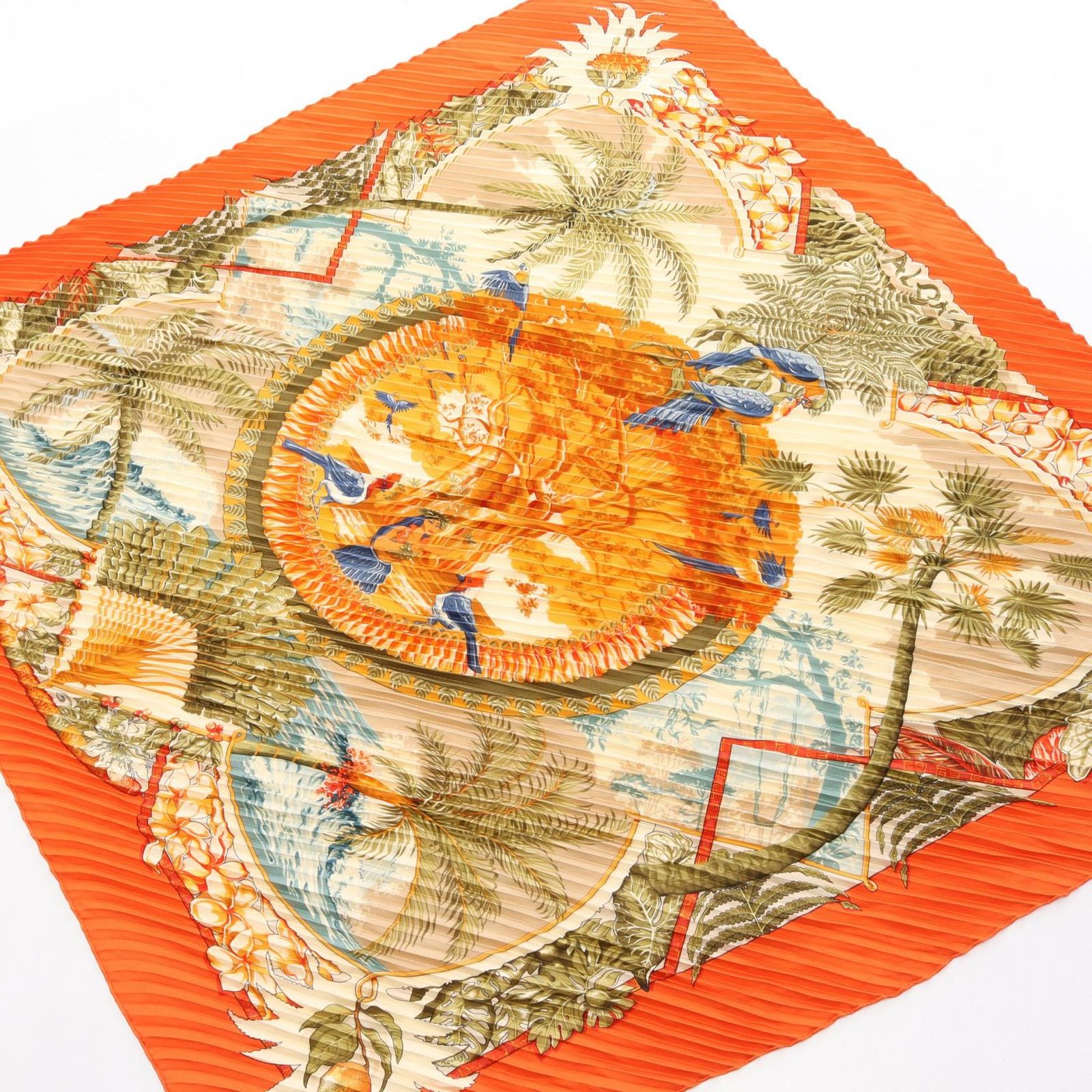エルメス HERMES スカーフ カレプリセ ALOHA シルク カレプリセ レディース Used A
