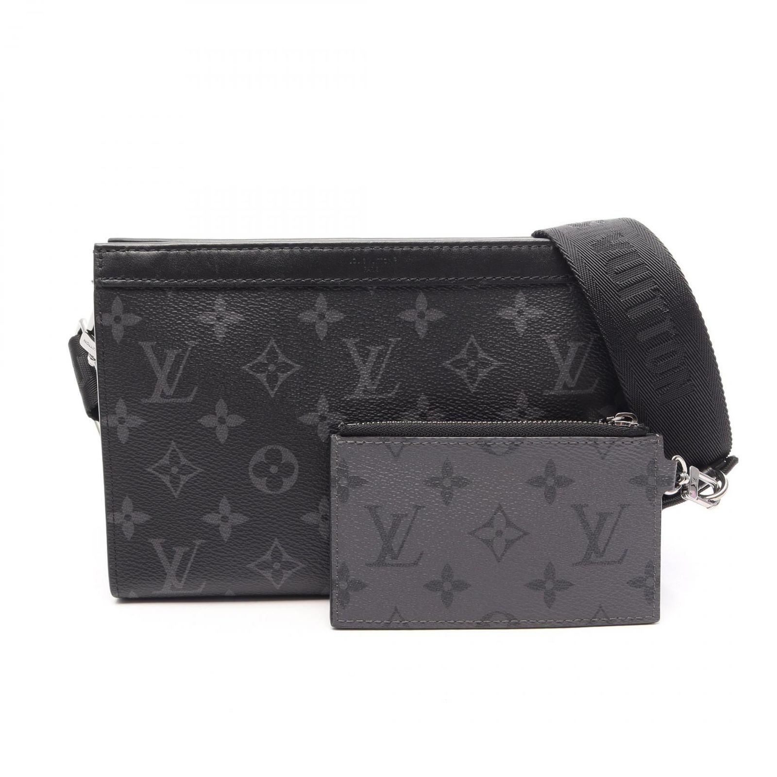 ルイ・ヴィトン LOUIS VUITTON ショルダーバッグ ガストン ウェアラブル ウォレット M81124 PVCコーティングキャンバス ガストン・ウェアラブル ウォレット メンズ