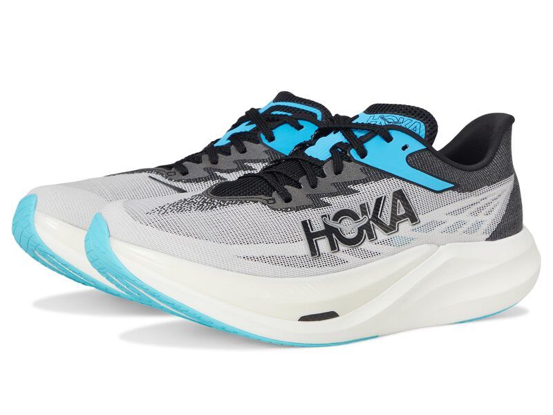 ホカオネオネ レディース シューズ スニーカー Hoka Rocket X 3 WhiteBlack ホワイト