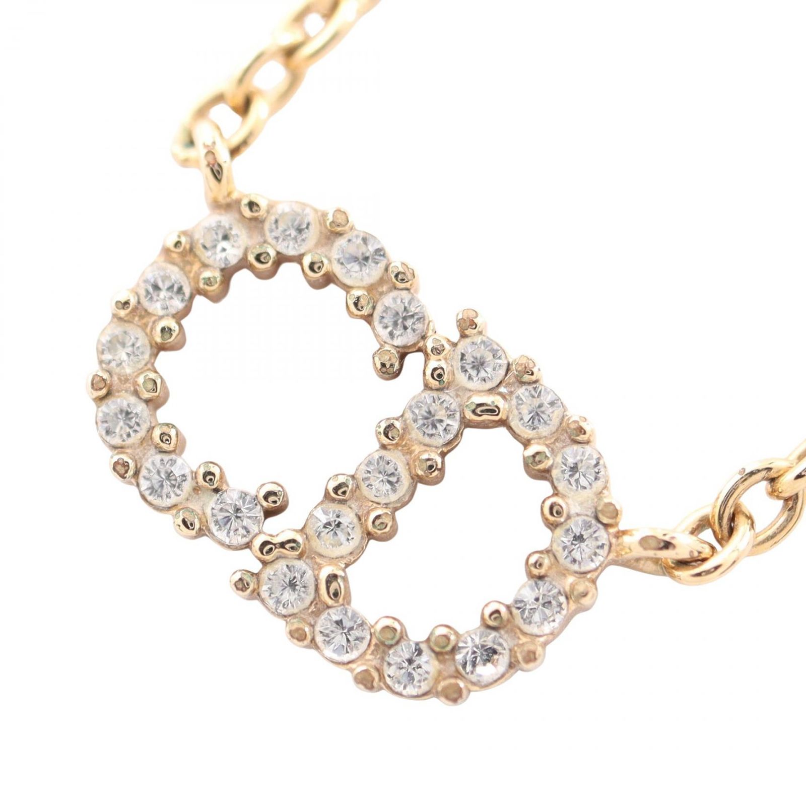 ディオール Dior ネックレス Clair D Lune GP（ゴールドメッキ） ネックレス レディース Used B