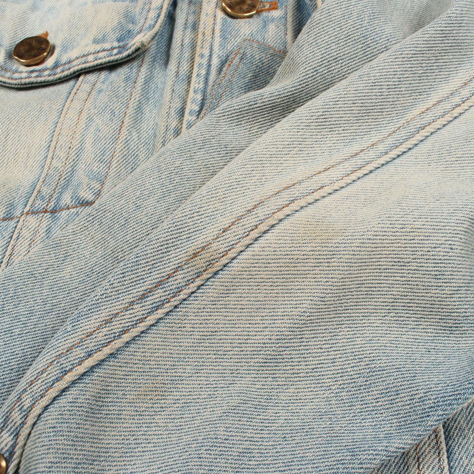 ルイ・ヴィトン LOUIS VUITTON デニムジャケット STAPLES EDITION HHA41WLVP コットン デニムジャケット メンズ Used B