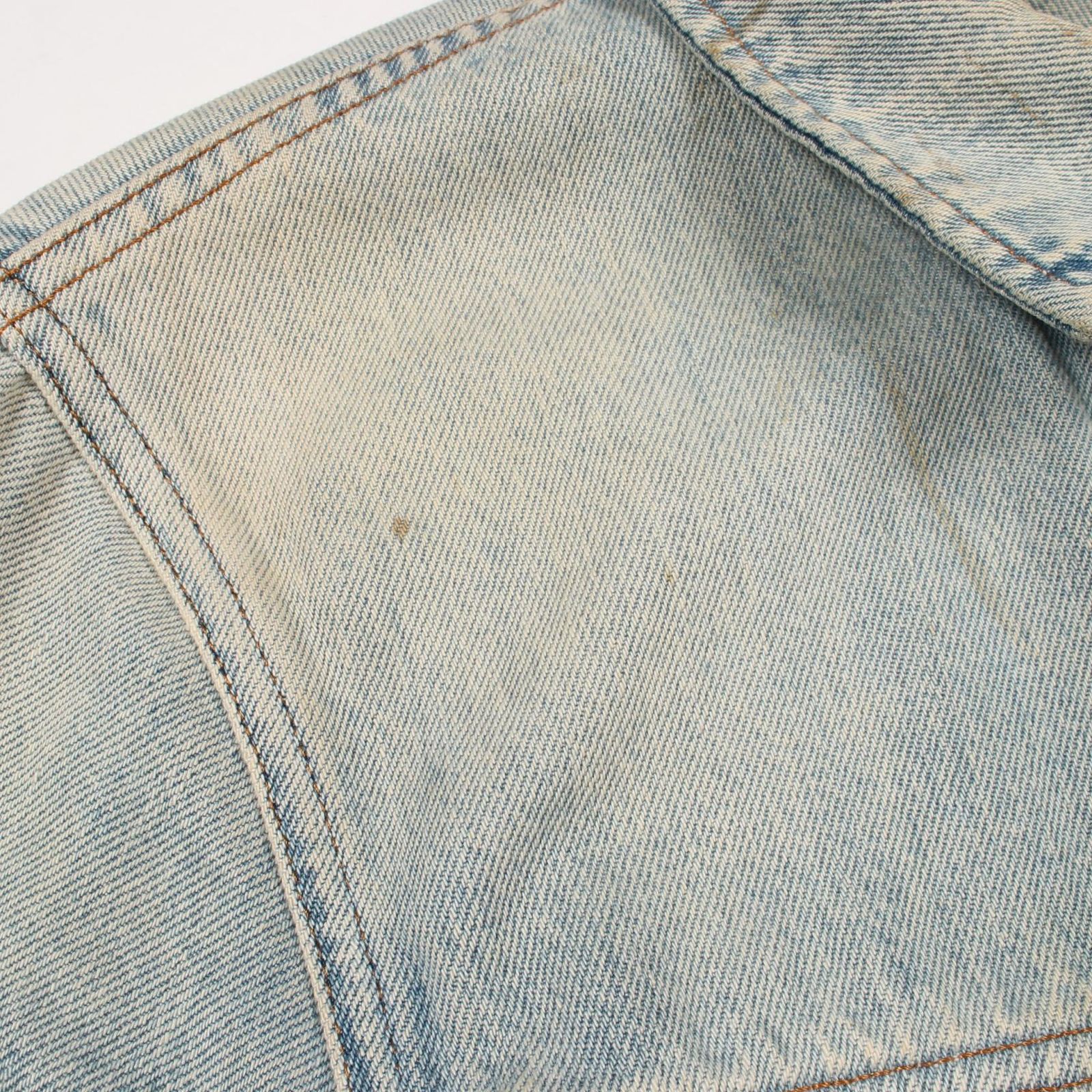 ルイ・ヴィトン LOUIS VUITTON デニムジャケット STAPLES EDITION HHA41WLVP コットン デニムジャケット メンズ Used B