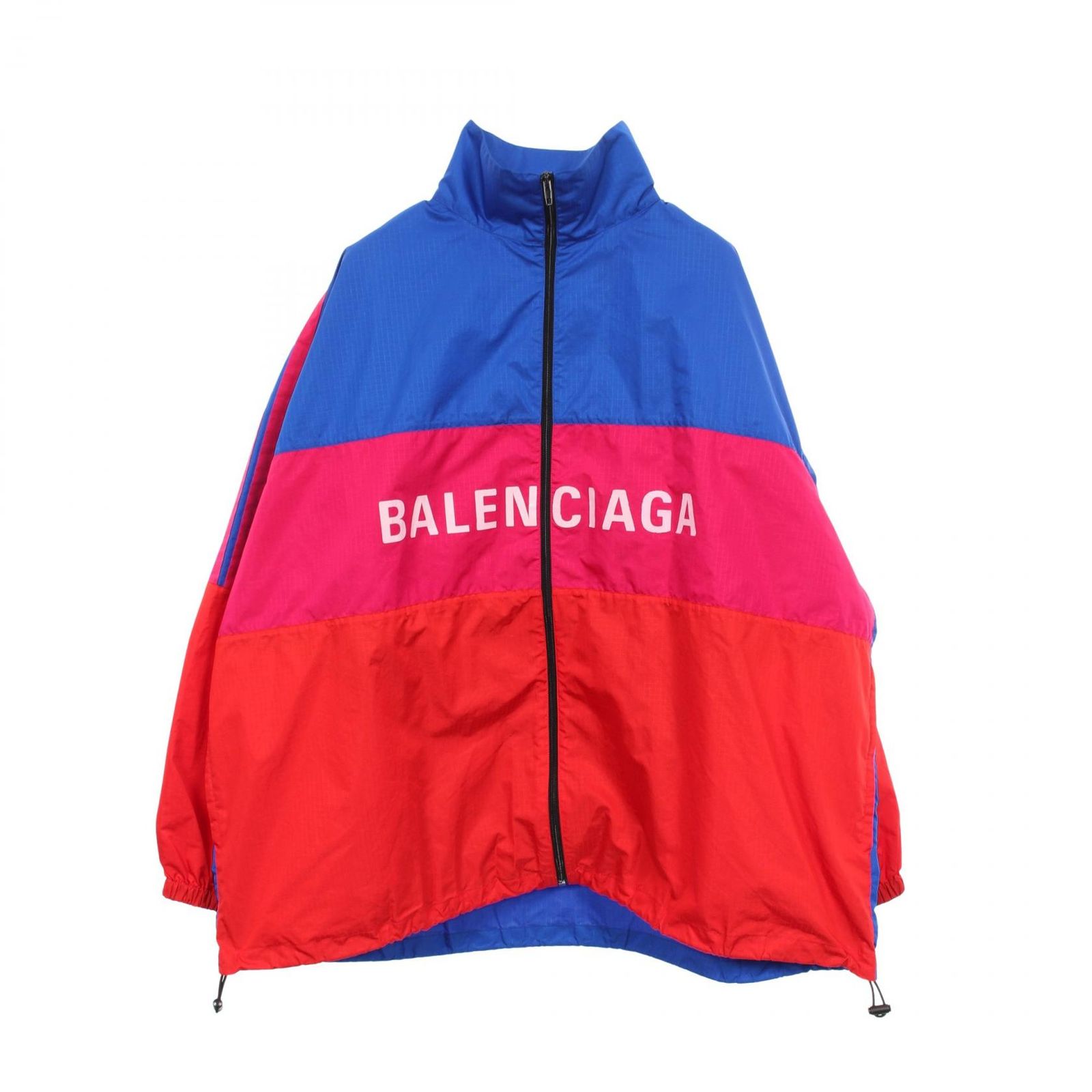 バレンシアガ BALENCIAGA ロゴプリント ジップアップ 528638 その他 ジャケット ユニセックス Used B