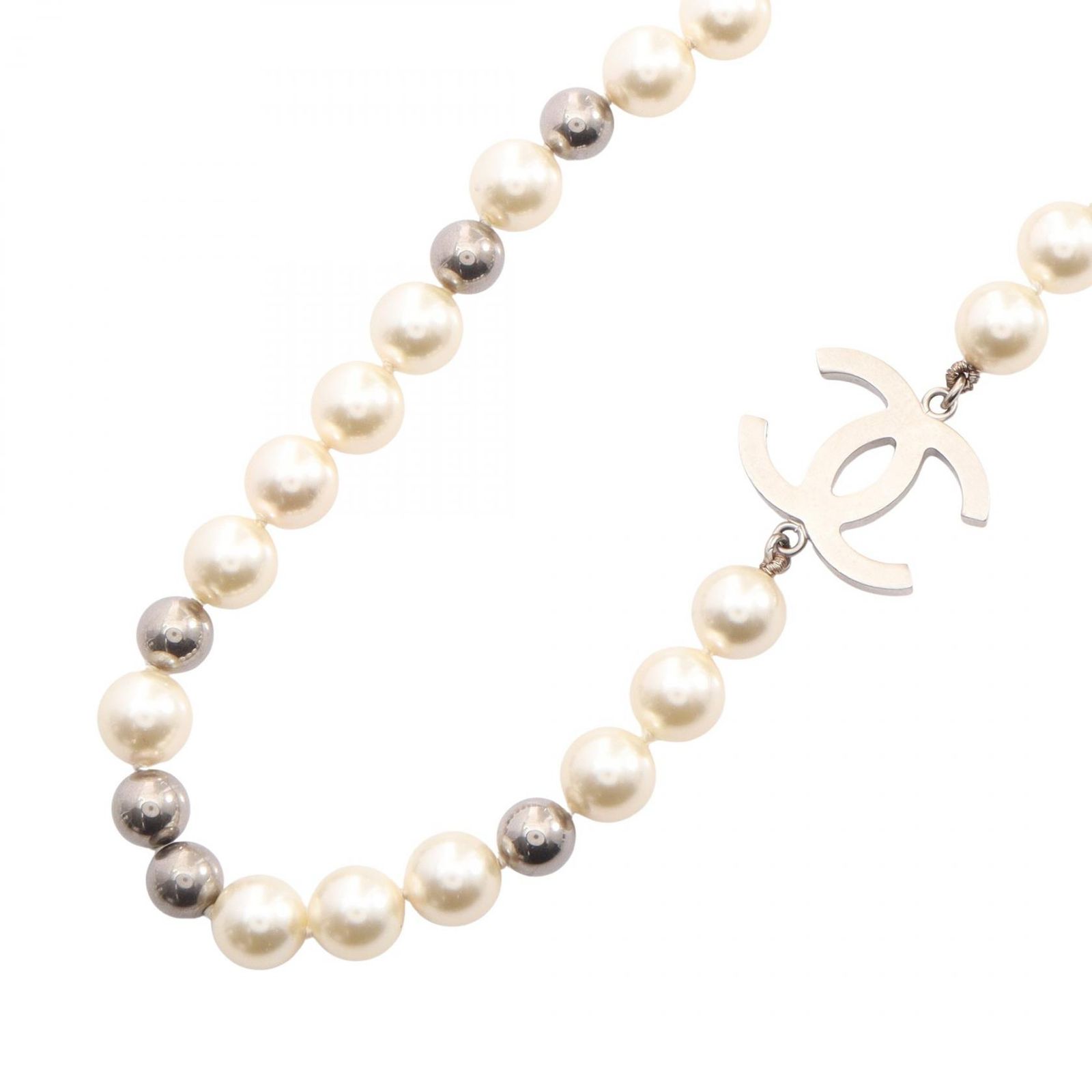 シャネル CHANEL ネックレス ココマーク ロング その他 CC ロングネックレス レディース Used A