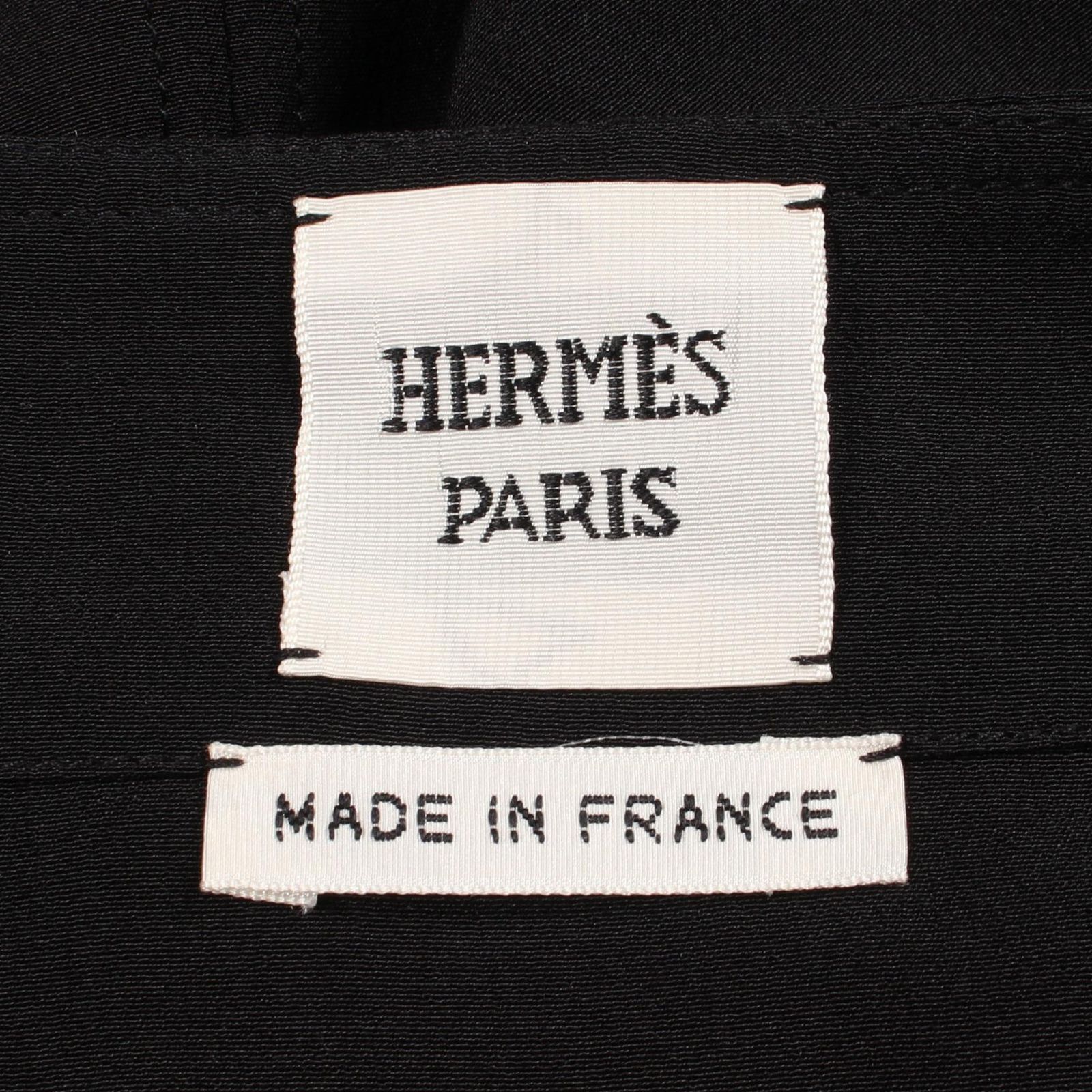 エルメス HERMES スカート シェーヌダンクル シルク スカート レディース Used A