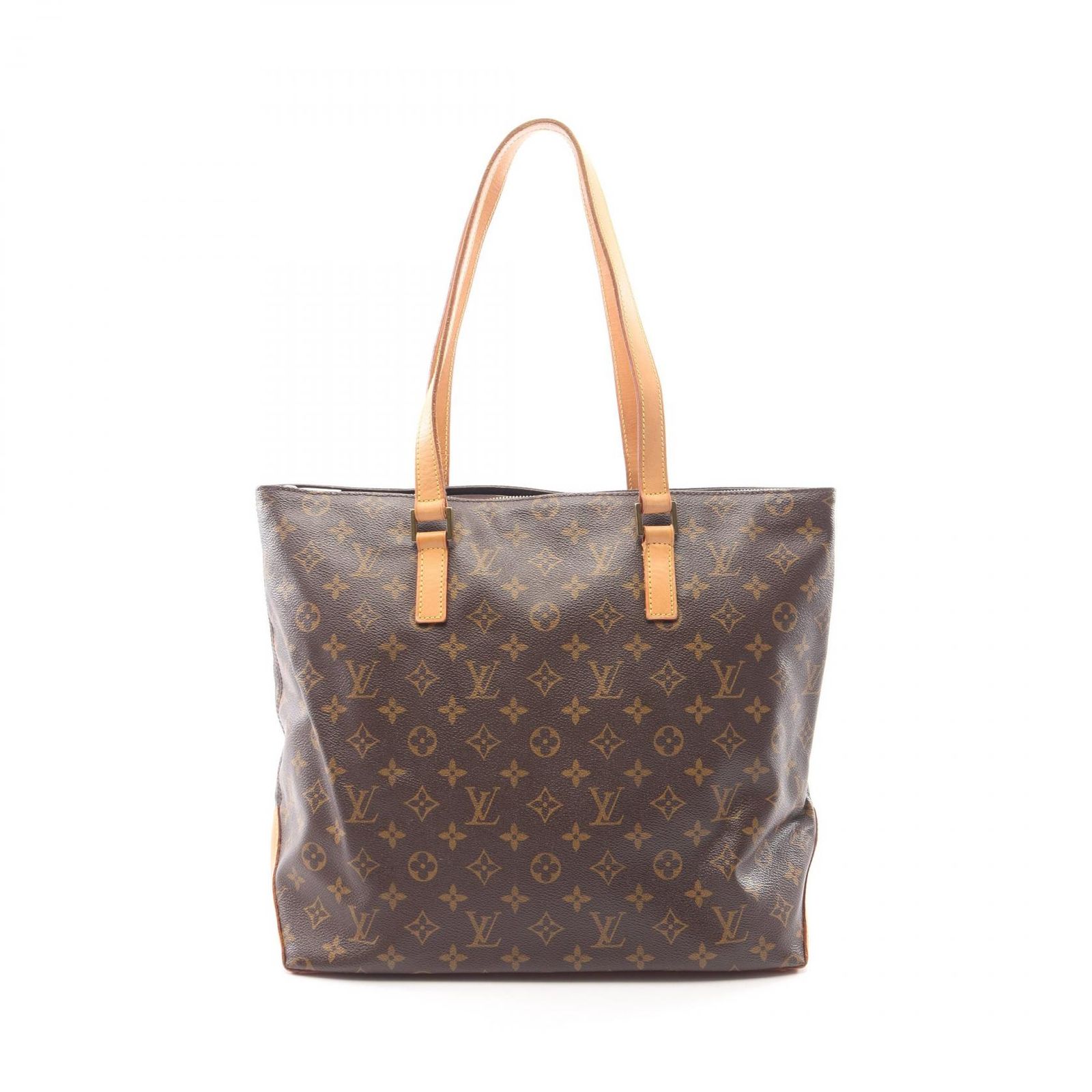 ルイ・ヴィトン LOUIS VUITTON トートバッグ カバメゾ モノグラム M51151 PVCコーティングキャンバス レザー カバ・メゾ レディース Used B