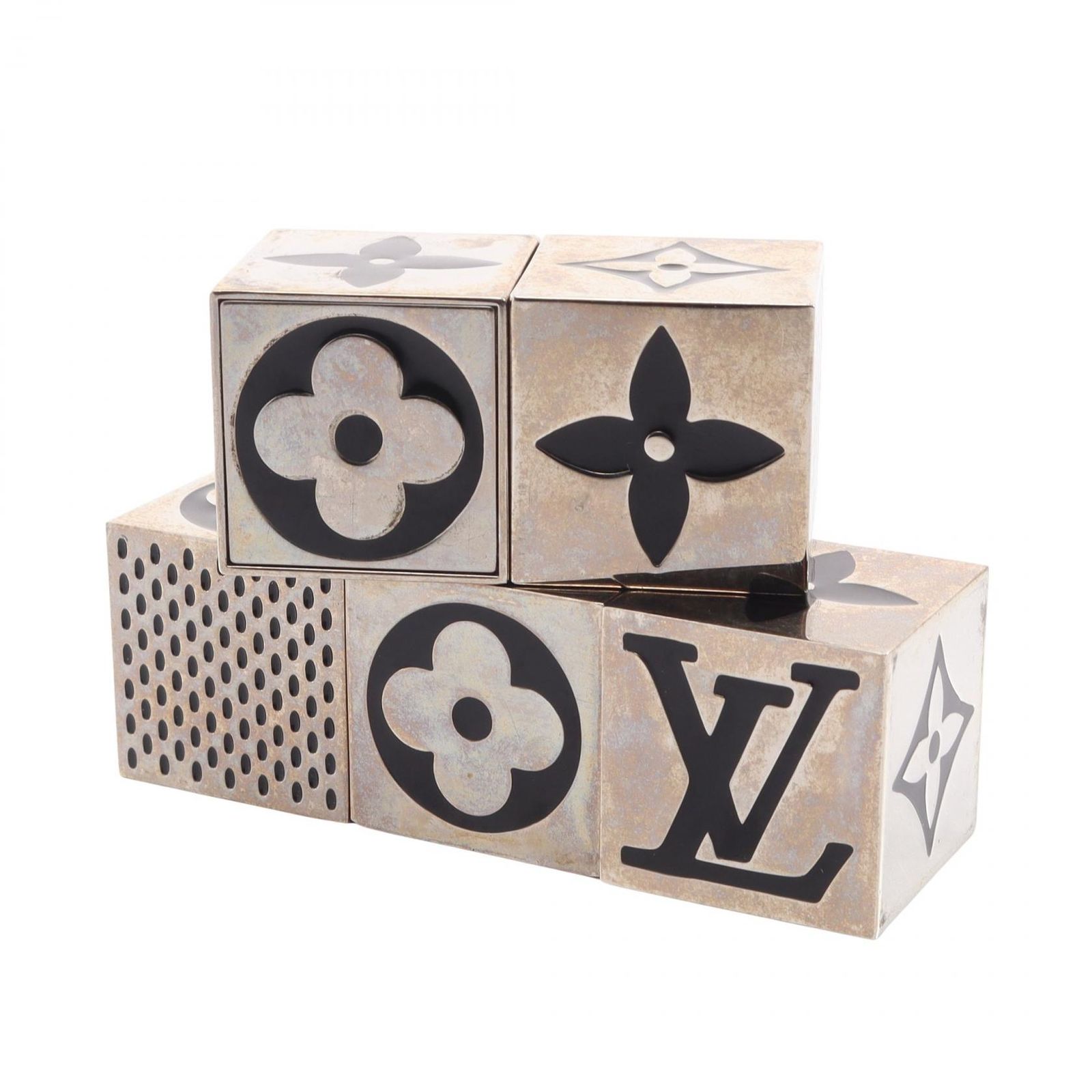 ルイ・ヴィトン LOUIS VUITTON キューブゲーム ダイス ノベルティ M99454 その他 サイコロ ユニセックス Used B