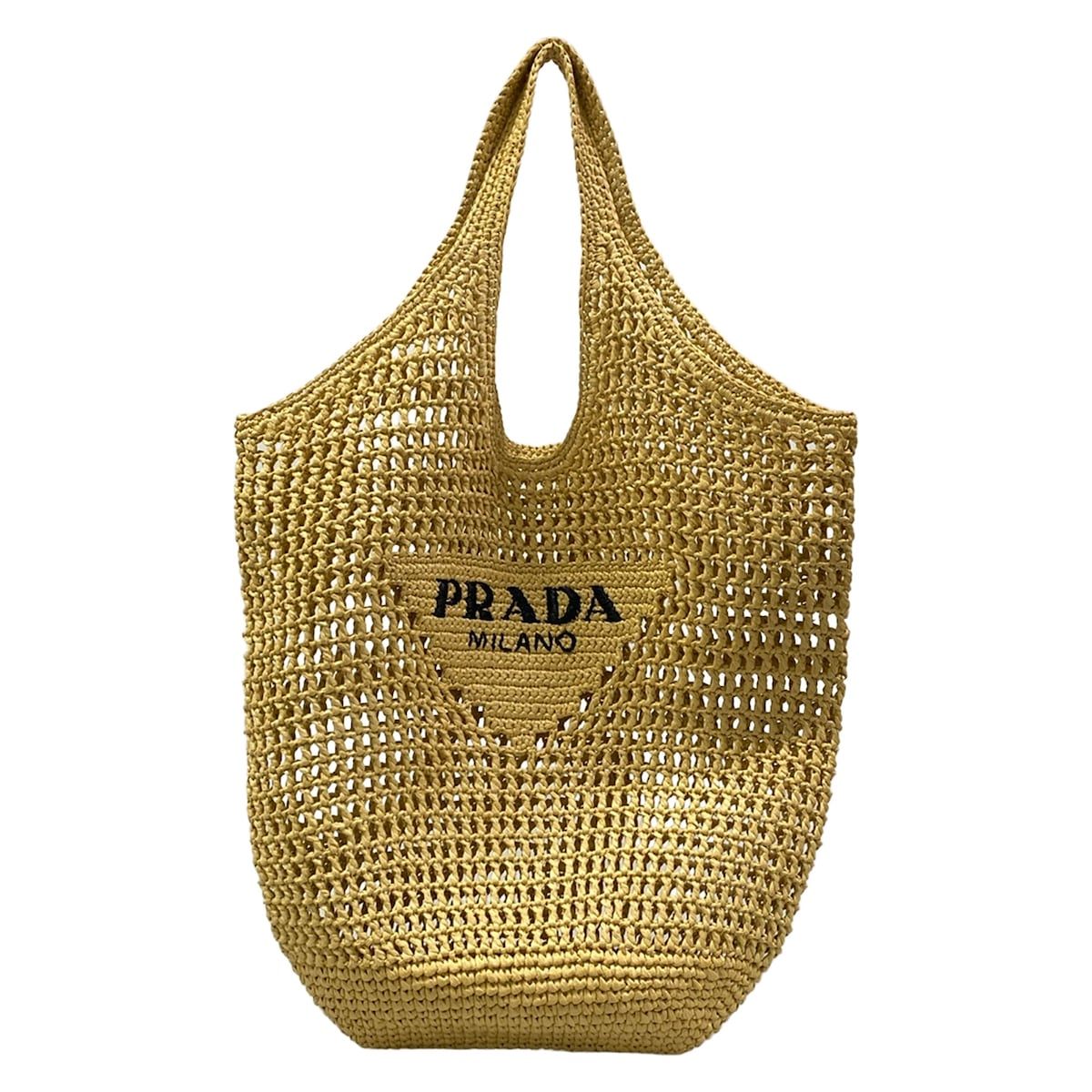 PRADA(プラダ) トートバッグ 1BG424 ベージュ かごバッグ