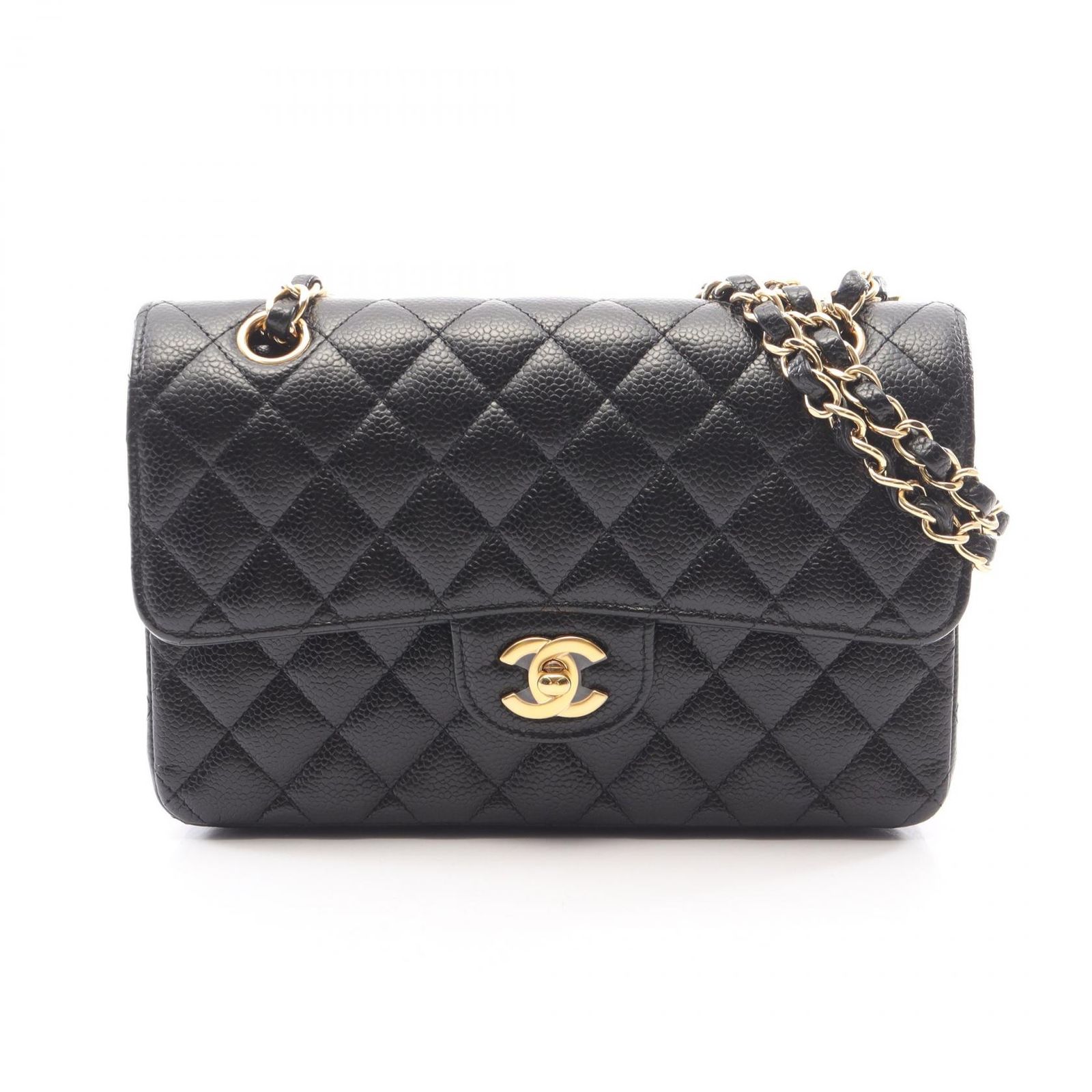 CHANEL シャネル マトラッセ Wフラップ ショルダーバッグ