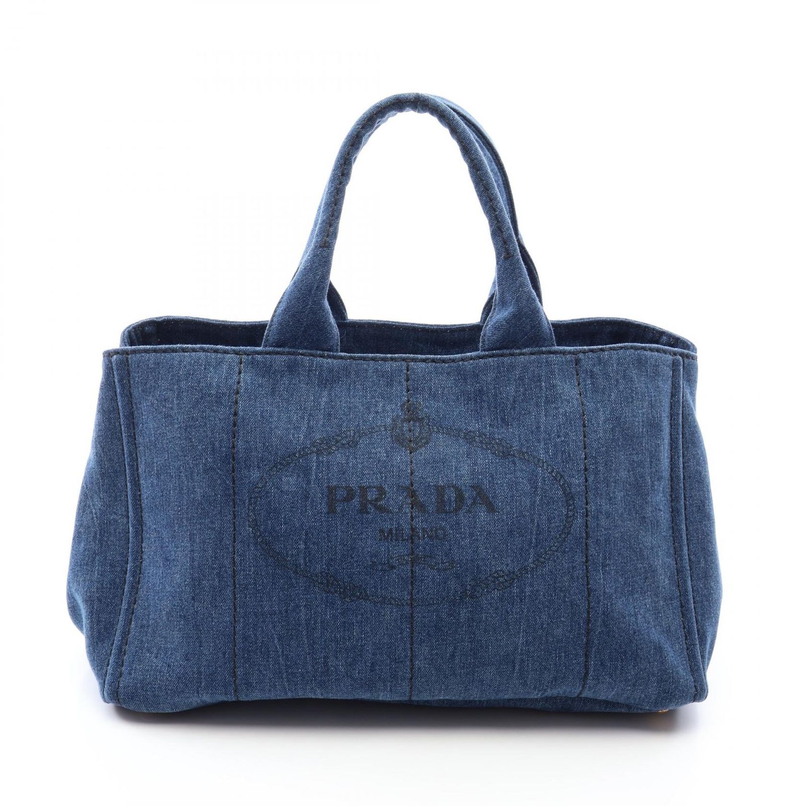 PRADA プラダ DENIM CANAPA カナパ トートバッグ