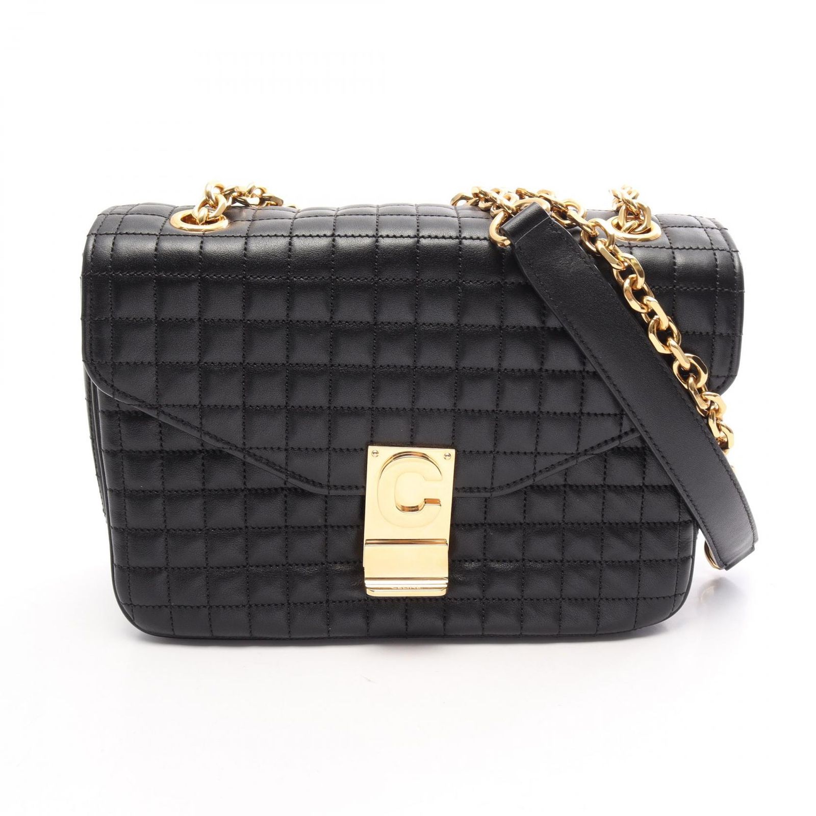 CELINE セリーヌ C セー ミディアム ショルダーバッグ 79,090円