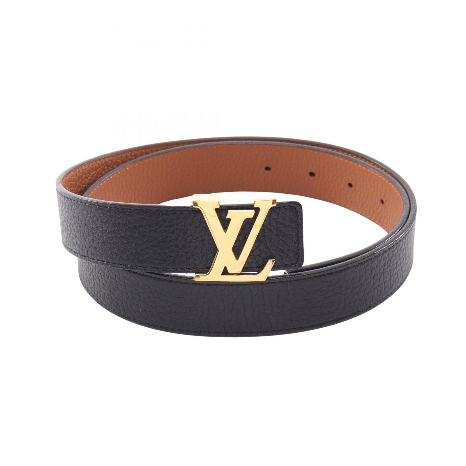 LOUIS VUITTON ルイ・ヴィトン サンチュール LVイニシャル マドレーヌ リバーシブル ベルト