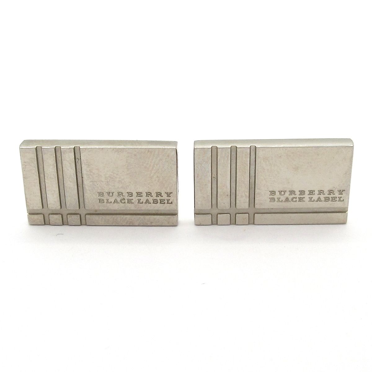 Burberry Black Label(バーバリーブラックレーベル) カフス - シルバー 9,792円
