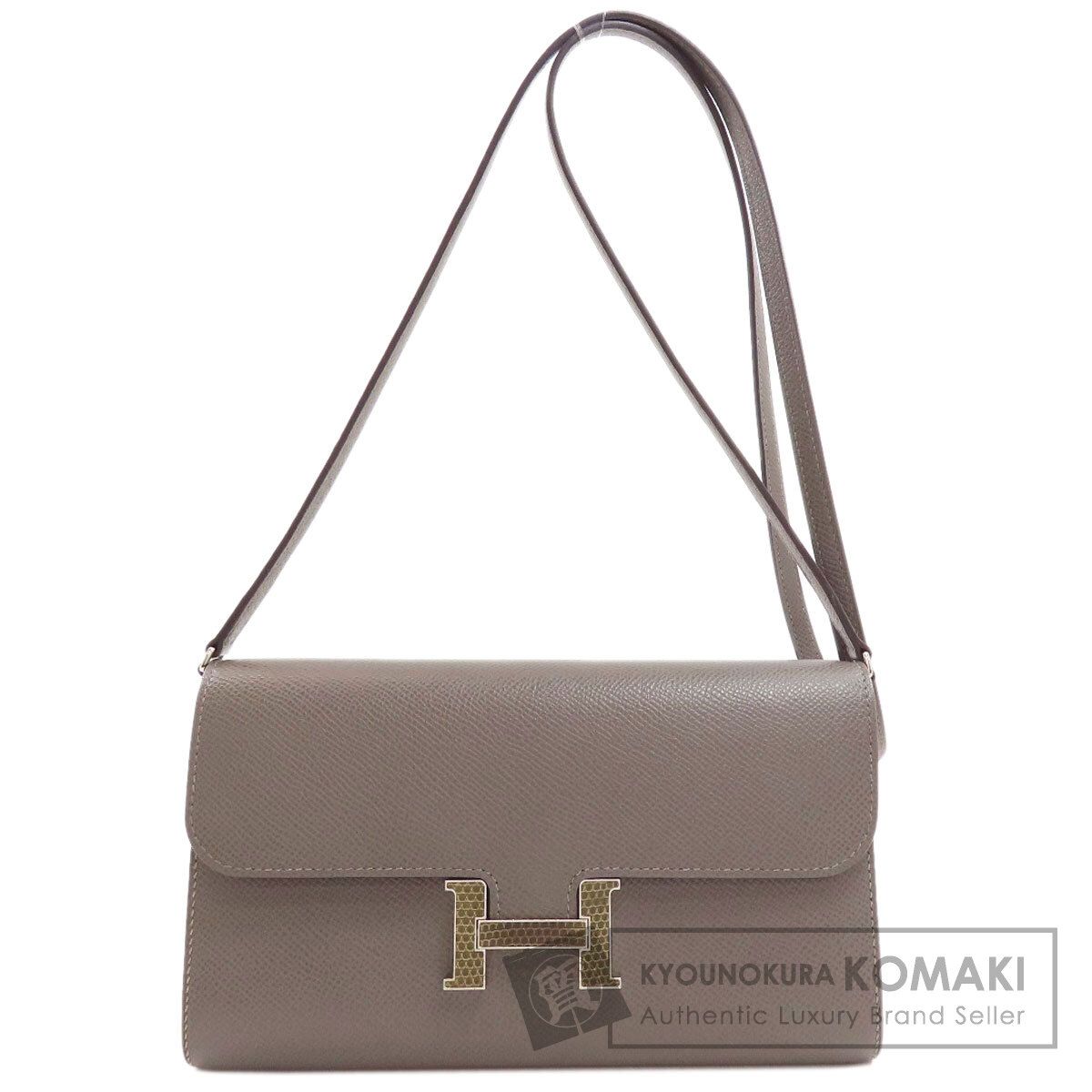 HERMES エルメス コンスタンスロング トゥー・ゴー タッチ シルバー金具 長財布（小銭入れあり） エプソン リザード レディース [中古] 462,000円