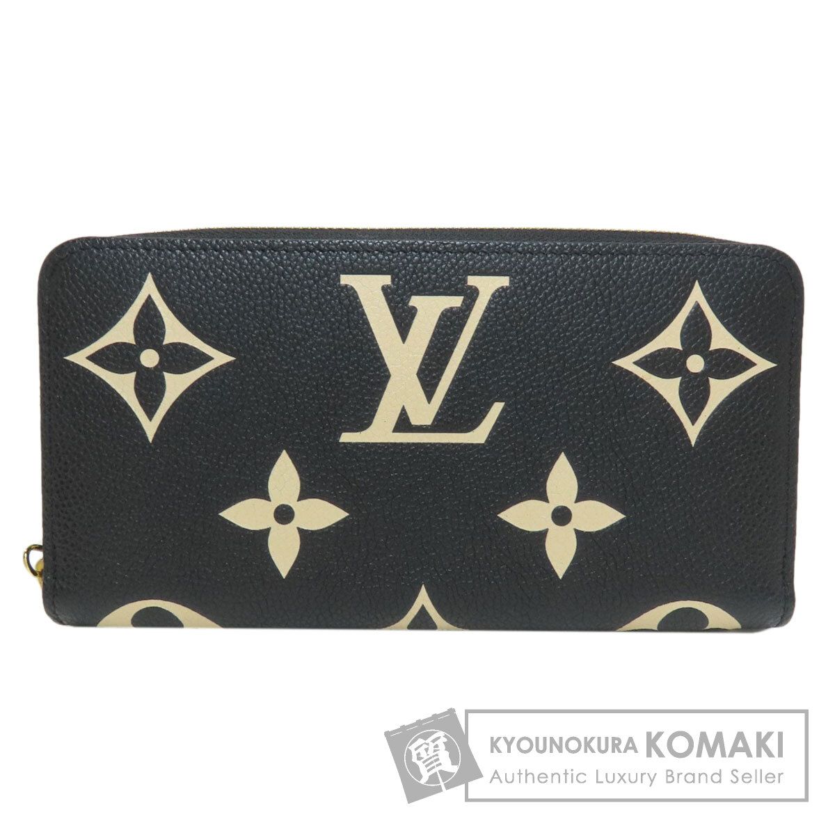 LOUIS VUITTON ルイヴィトン M80481 ジッピー・ウォレット 長財布（小銭入れあり） アンプラント レディース [中古]
