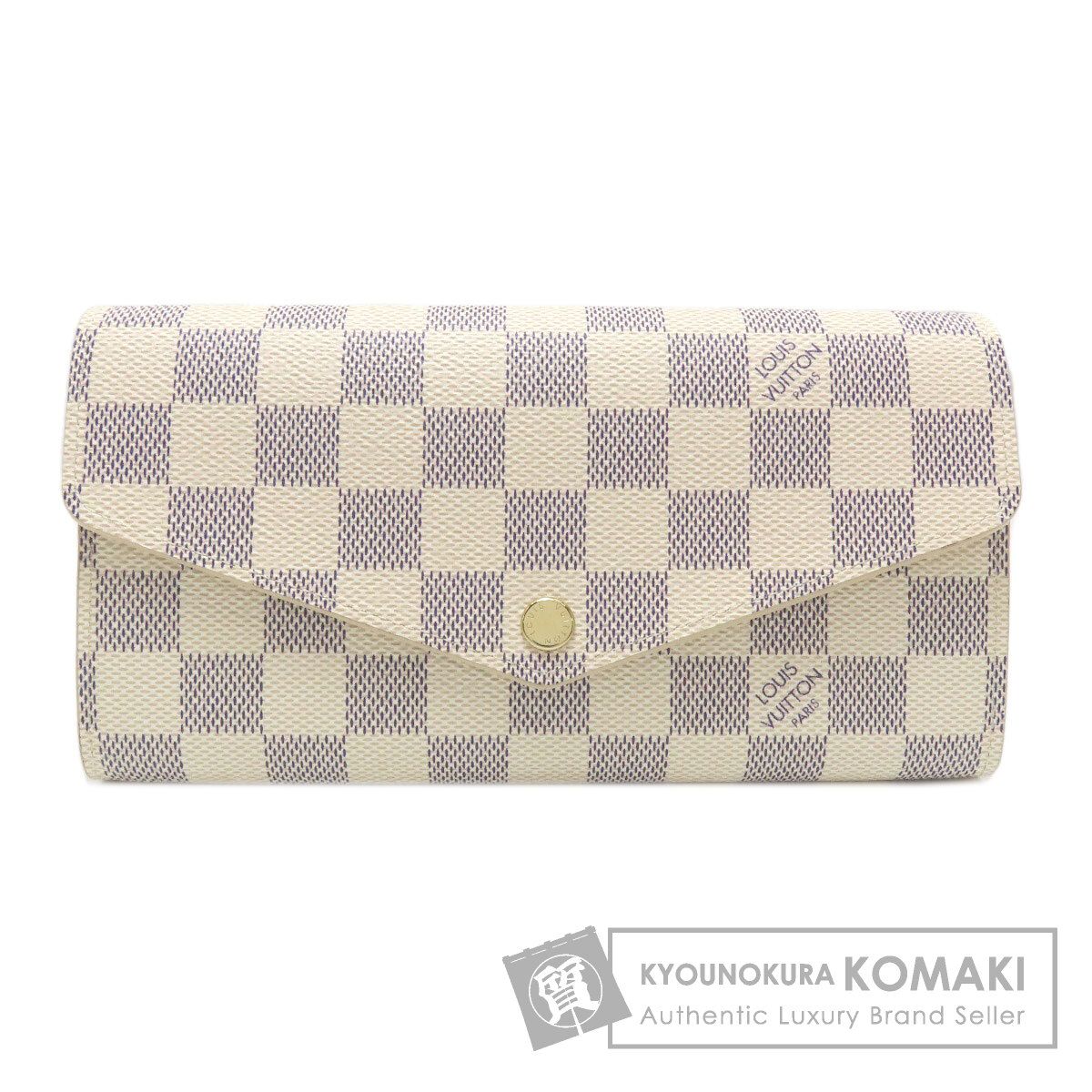 LOUIS VUITTON ルイヴィトン N63208 ポルトフォイユ・サラ 長財布（小銭入れあり） ダミエキャンバス レディース [中古] 57,090円