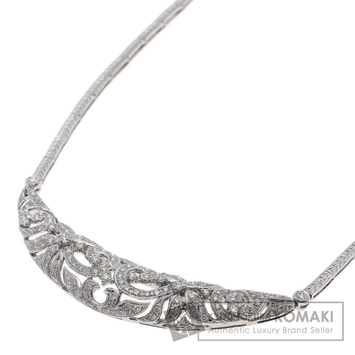 SELECT JEWELRY セレクトジュエリー ダイヤモンド ネックレス K18WG レディース [中古] 391,892円