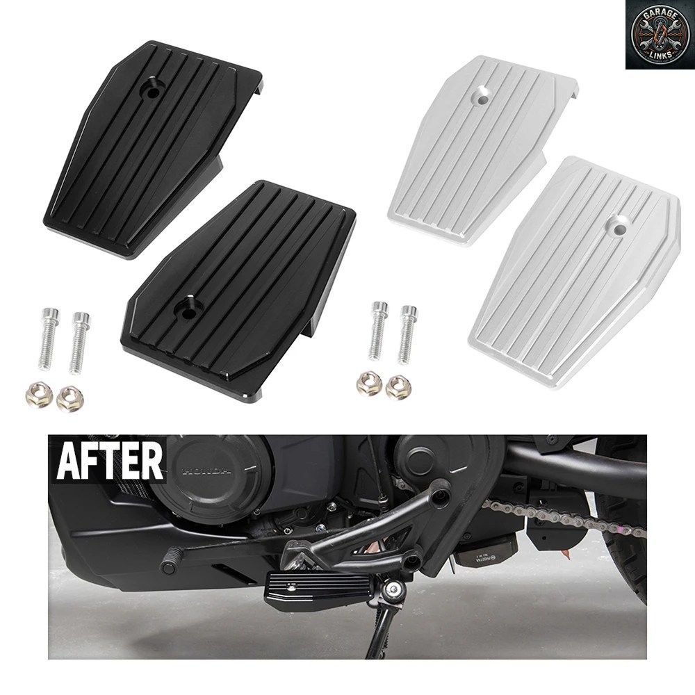 MOTORCYCLE BILLET WIDE FOOT PEGS PEDALS FOOTREST FOOTPEGS CMX500 REBEL CMX 500 300 REBEL500 2017-2023