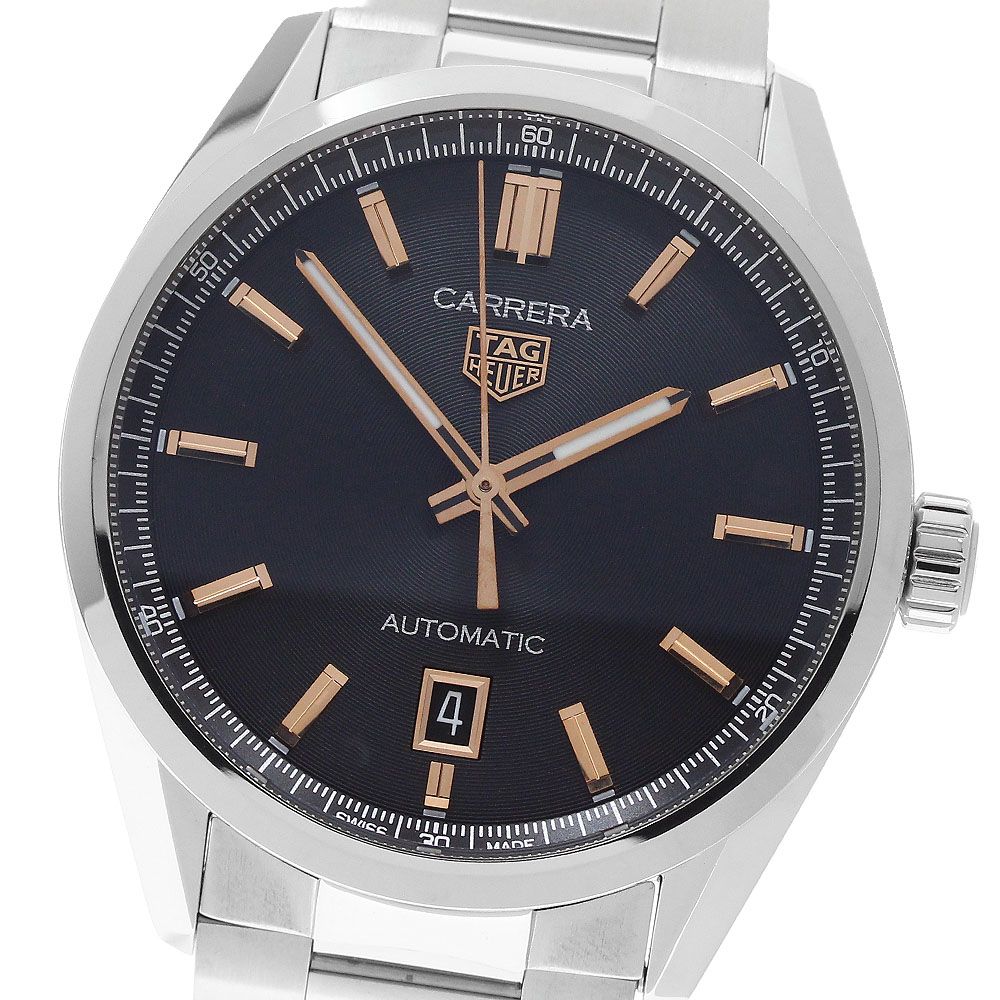 タグホイヤー TAG HEUER WBN2113.BA0639 カレラ キャリバー5 デイト 自動巻き メンズ 良品 箱・保証書付き_971549 186,800円