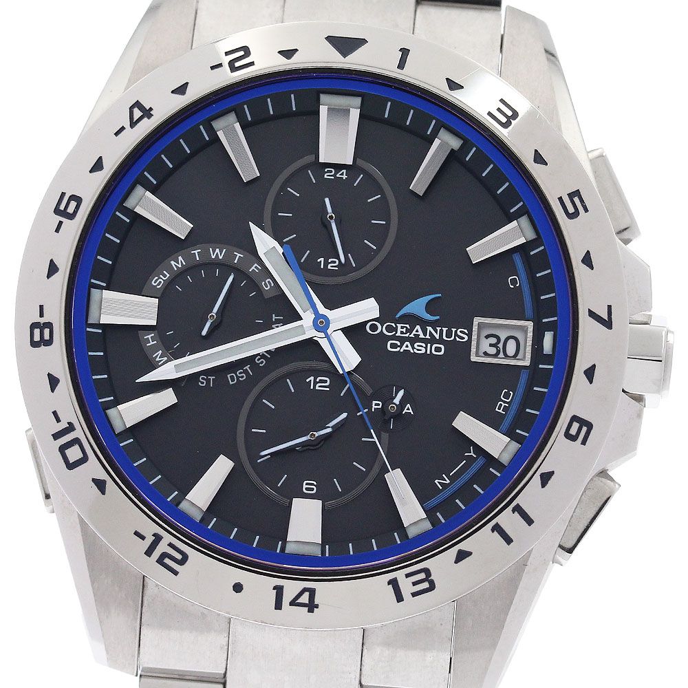 カシオ CASIO OCW-T3000-1AJF オシアナス クラシックライン Bluetooth搭載 ソーラー電波 メンズ 箱・保証書付き_974956 40,300円