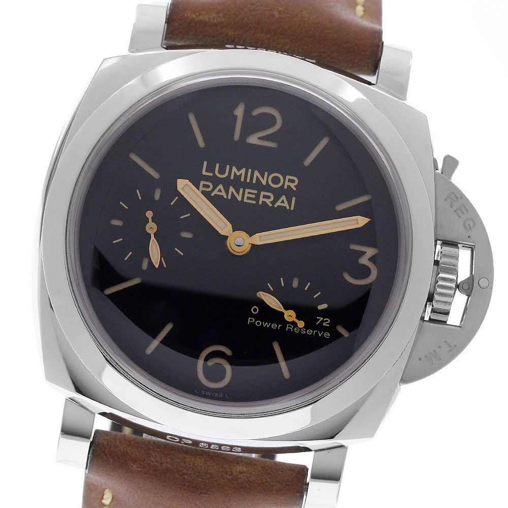 パネライ PANERAI PAM00423 ルミノール 1950 3DAYS パワーリザーブ 手巻き メンズ _966663