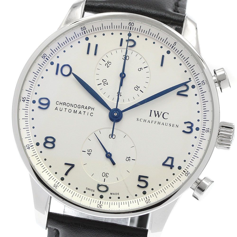 IWC IWC SCHAFFHAUSEN IW371446 ポルトギーゼ クロノグラフ スモールセコンド 自動巻き メンズ 保証書付き_969416